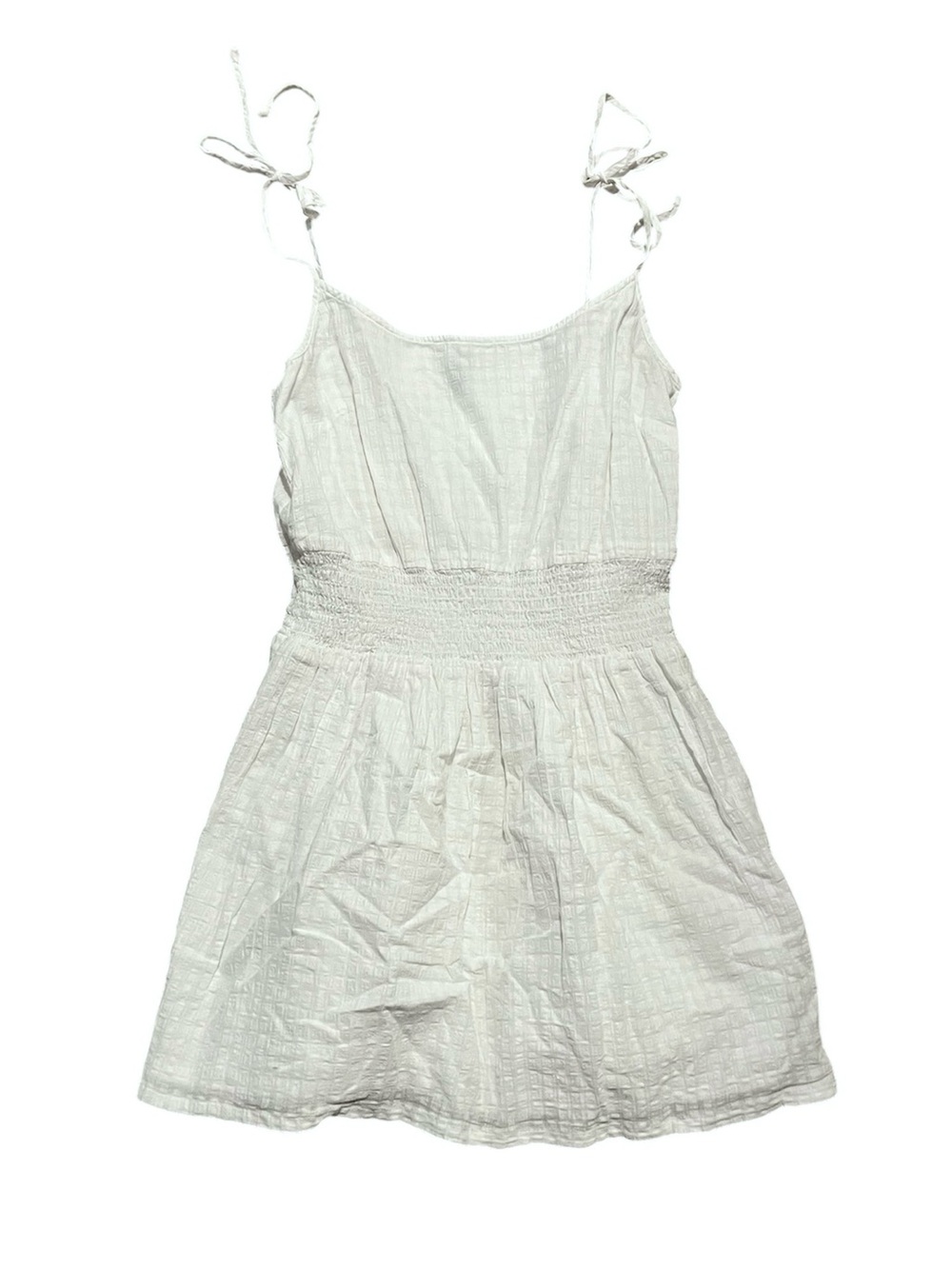 J. Crew cotton tie sleeve fit and flare dress